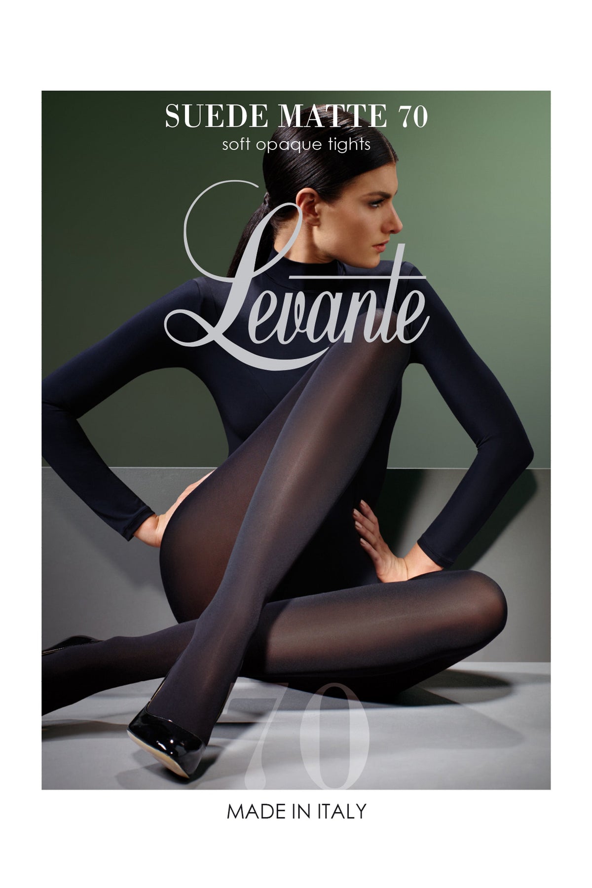 Levante | Collant mat effet daim 70D