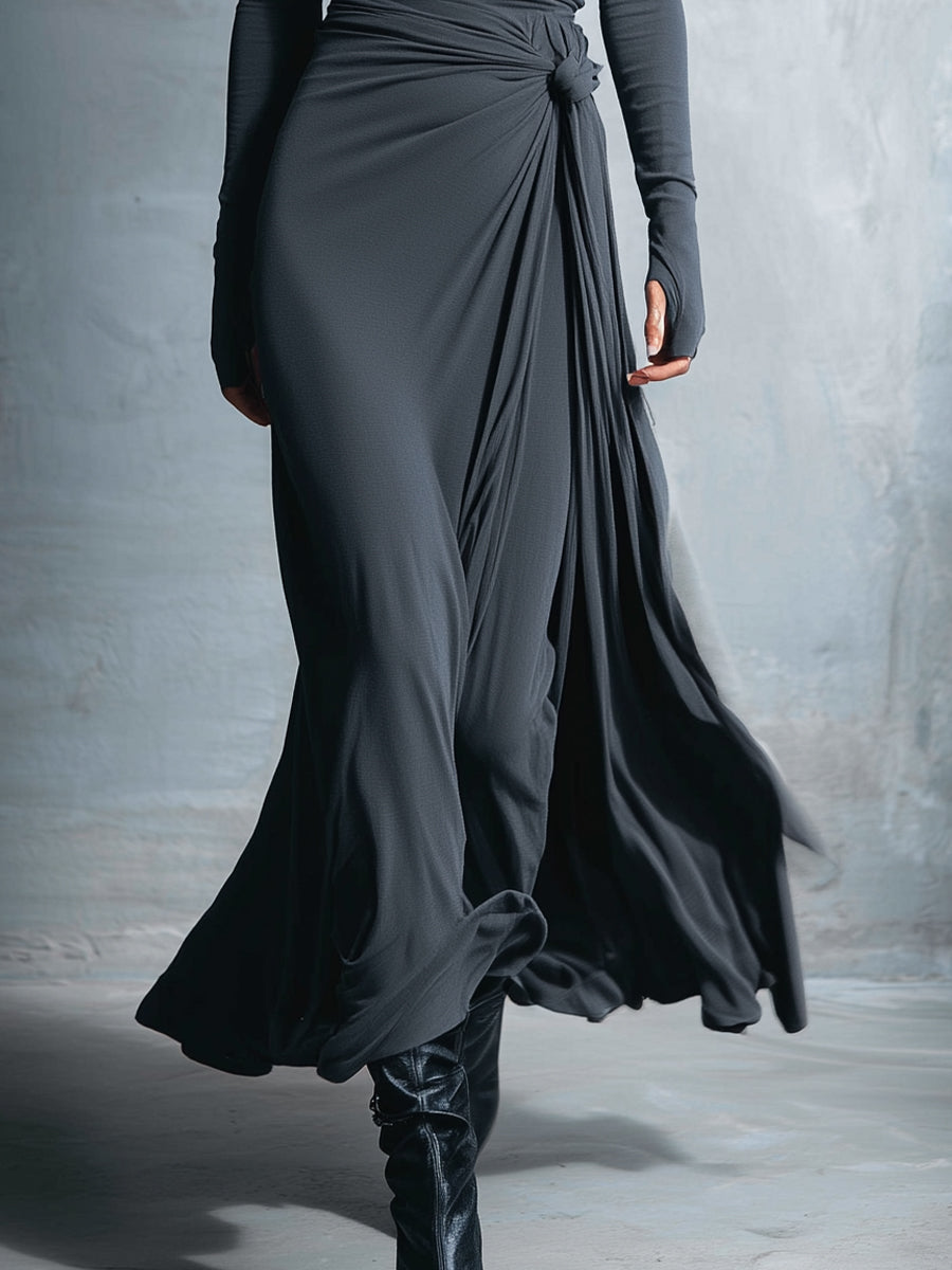 Maia | Robe longue élégante et fluide