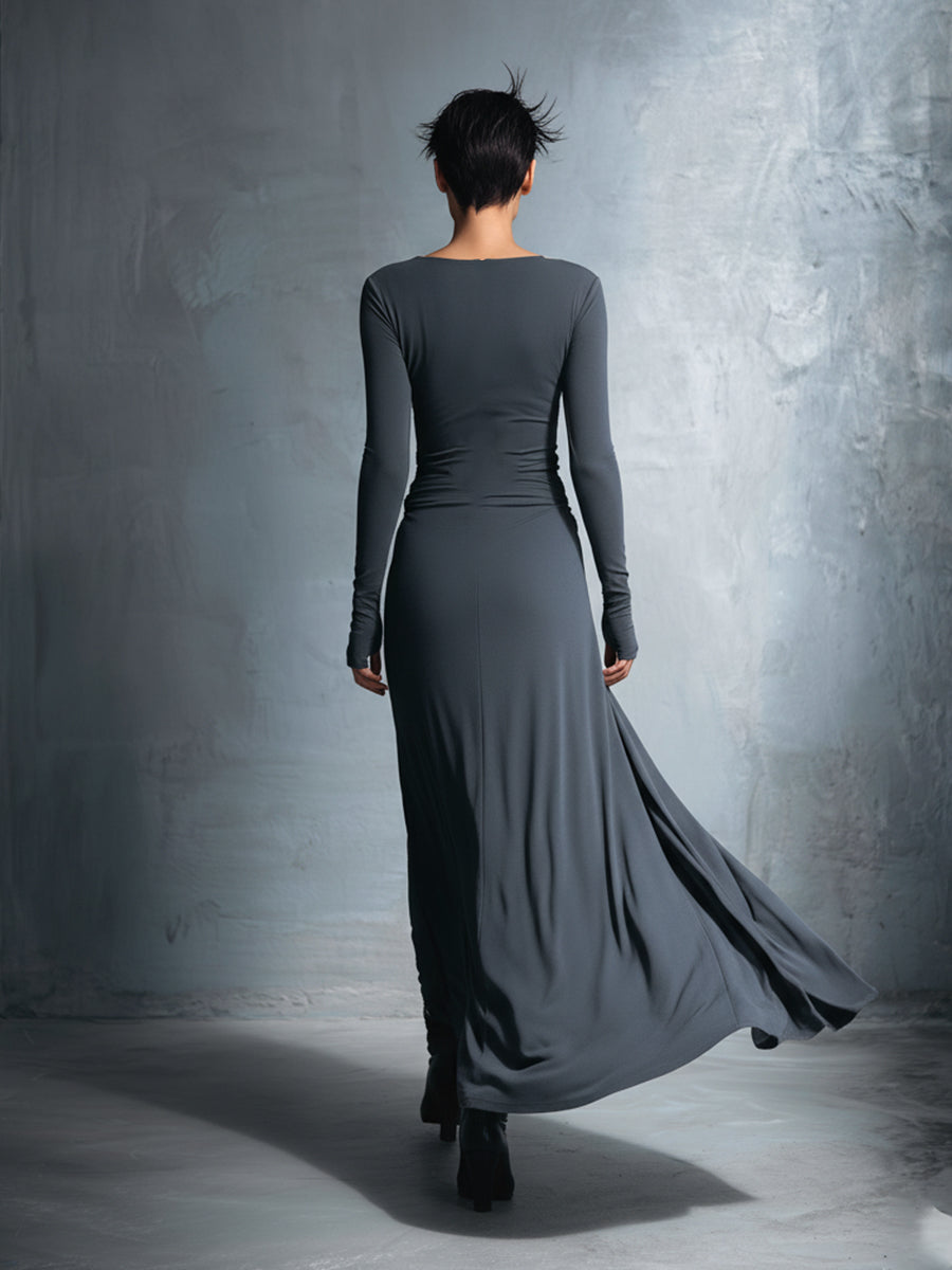 Maia | Robe longue élégante et fluide