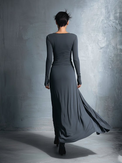 Maia | Robe longue élégante et fluide